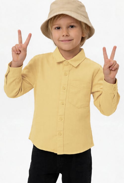 Boys Solid Shirt