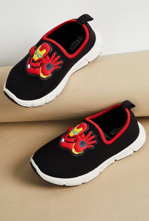 Boys Iron Man Slip-On Sports Shoes