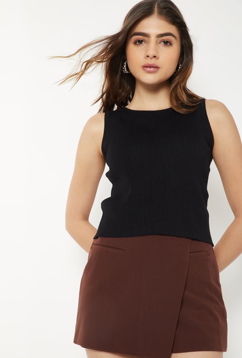 Women Ribbed Top