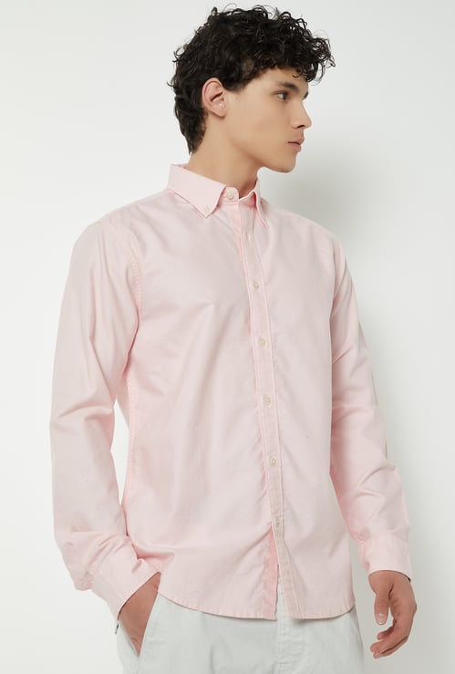 Men Soft Touch Regular Fit Oxford Shirt