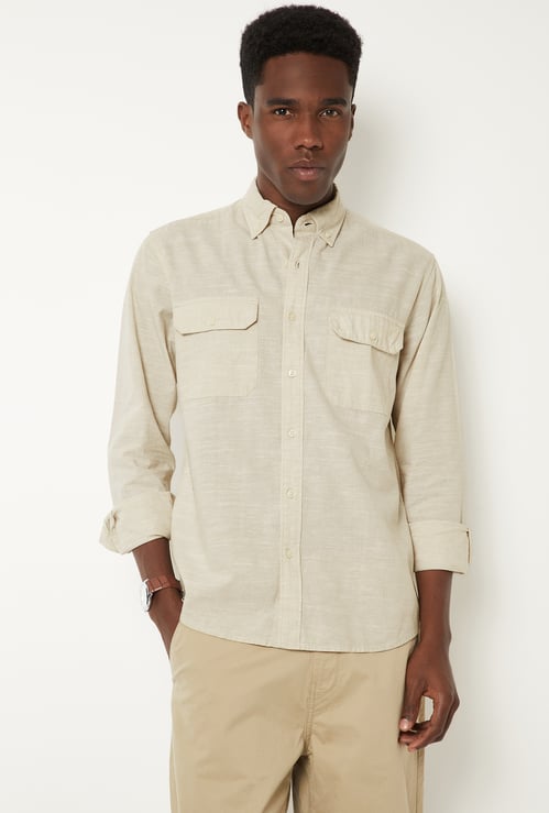 Men Striped Regular Fit Shirt