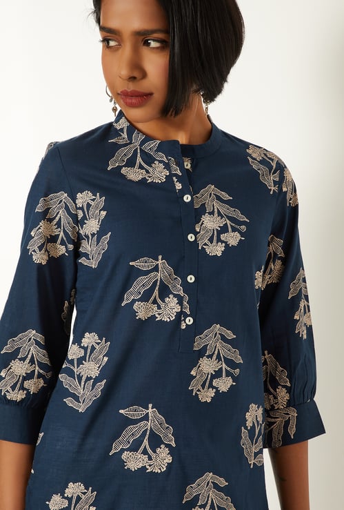 Women Printed Straight Kurti