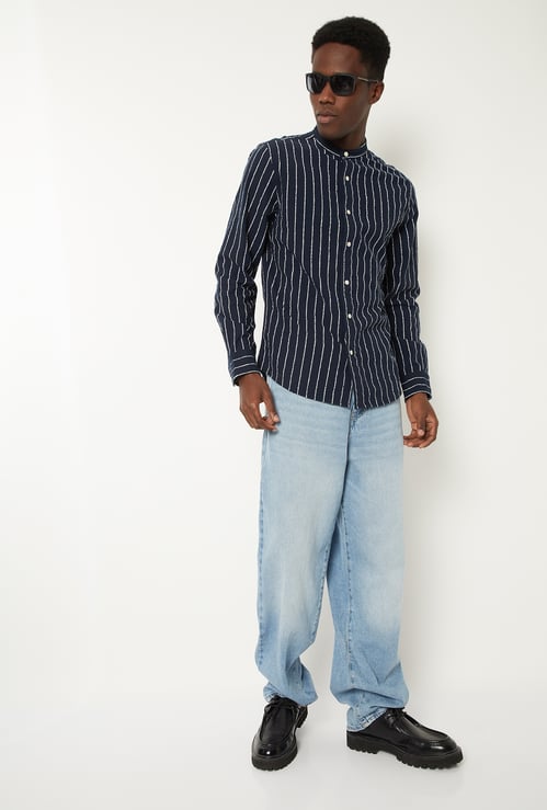 Men Striped Regular Fit Shirt