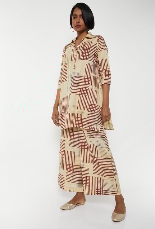 Women Printed Straight Kurta Set