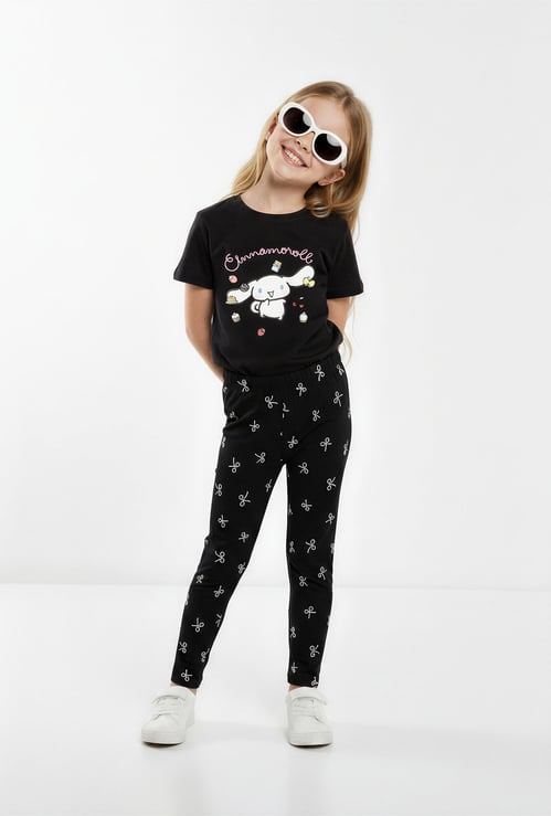 Girls Printed Leggings