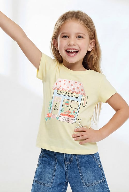 Girls Printed T-shirt