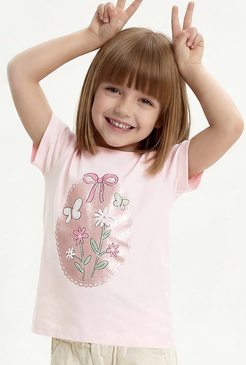 Girls Printed T-shirt