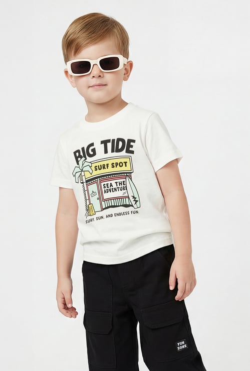 Boys Graphic Printed T-shirt