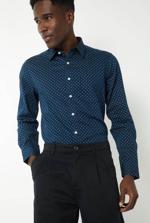 Men Printed Regular Fit Shirt