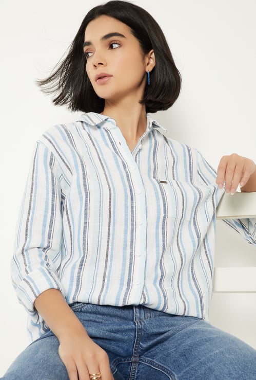 Women Striped Shirt