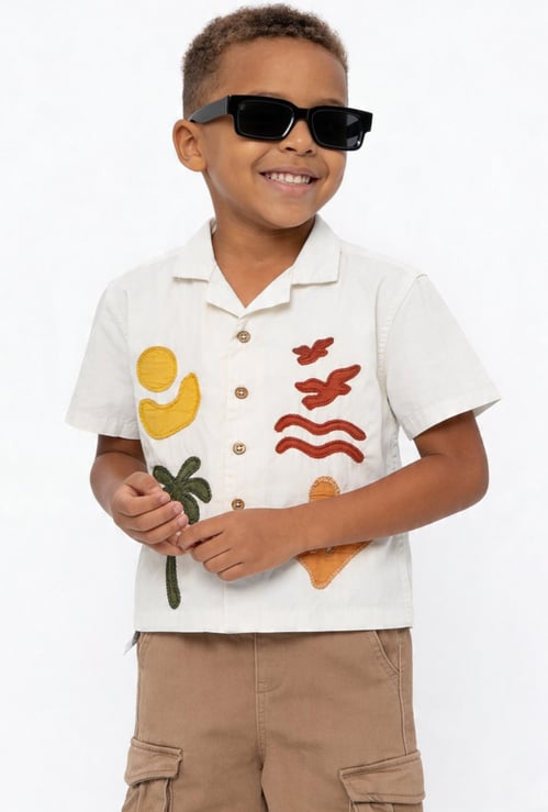 Boys Embroidered Shirt