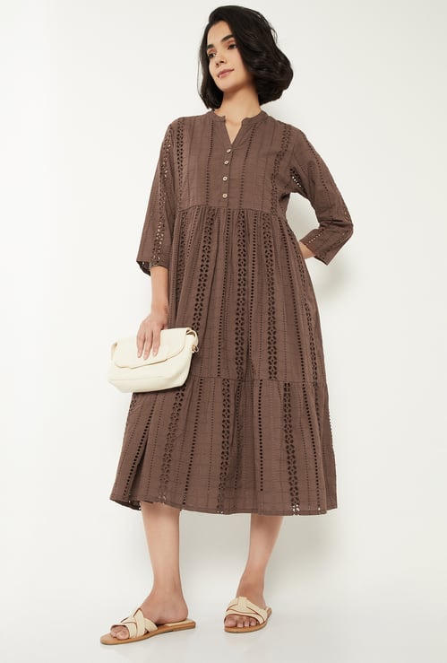 Women Schiffili A-line Midi Dress