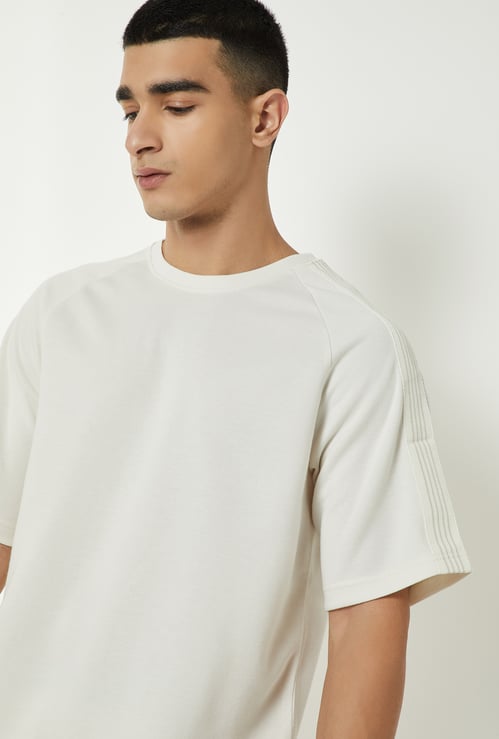 Men Side Taping Sports T-shirt