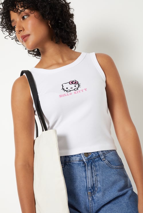 Women Hello Kitty Tank Top