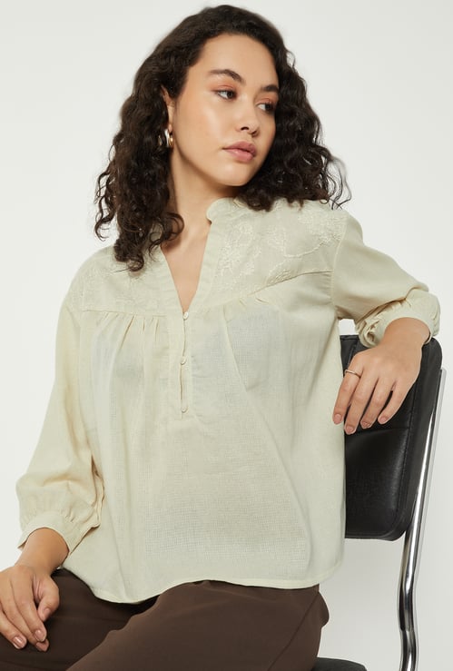 Women Embroidered Blouse
