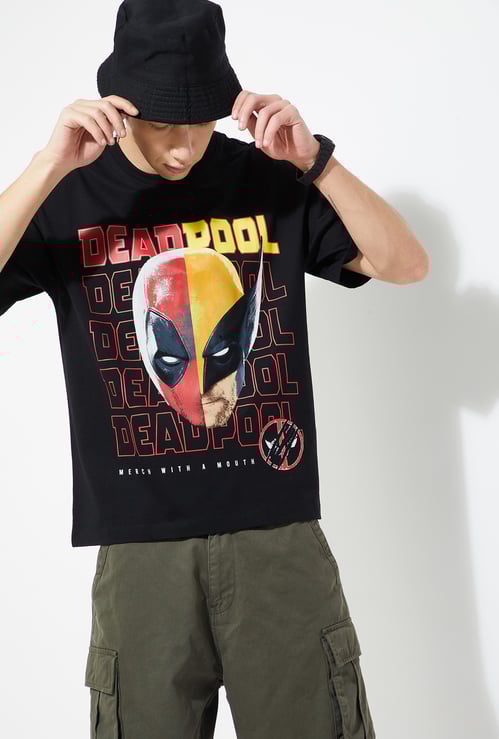 URB_N Men Deadpool Oversized T-shirt