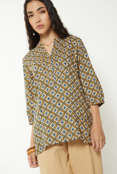 Women Printed Straight Kurti