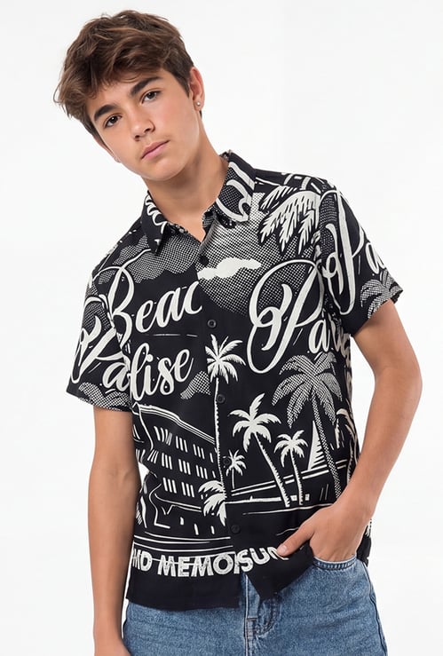 Boys Printed Shirt