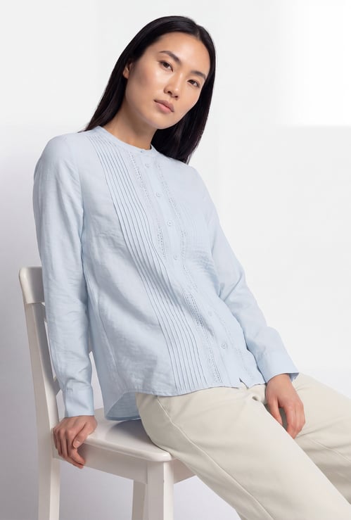 Women Pintuck Blouse