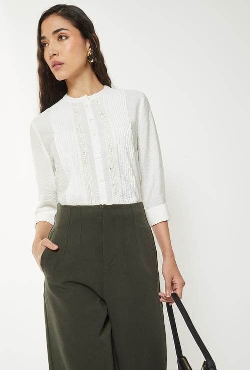 Women Pintuck Blouse