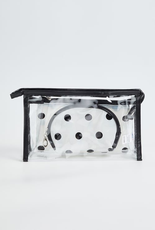 Women Printed Pouch Set - Pack of 3