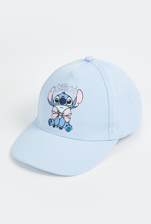 Girls Stitch Print Baseball Cap