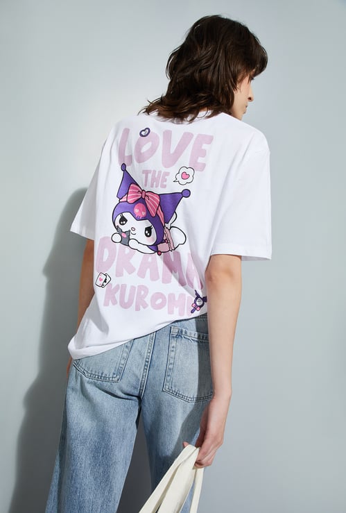 URB_N Women Kuromi Oversized T-shirt