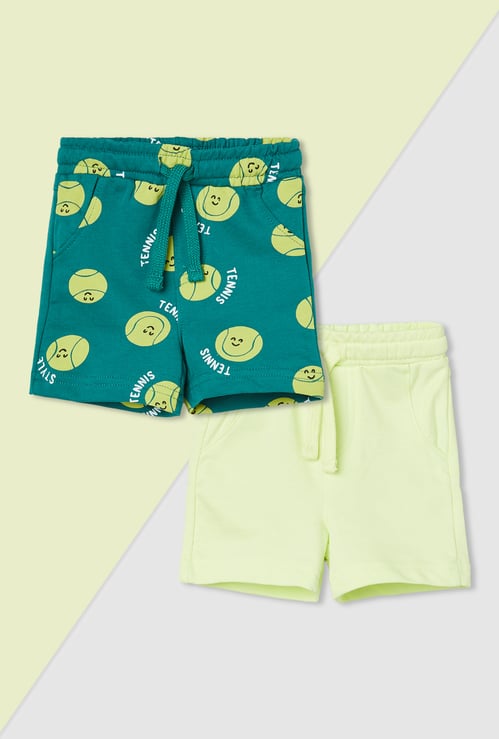 Boys Assorted Shorts - Pack of 2
