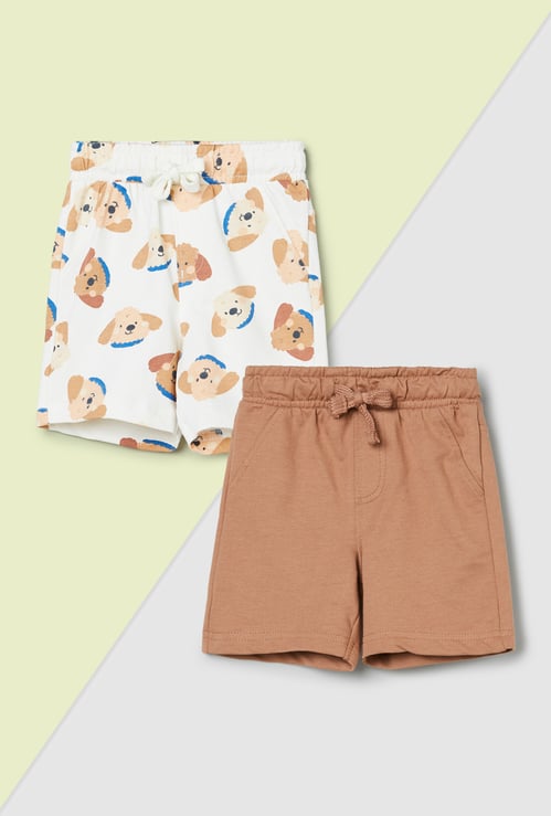 Boys Assorted Shorts - Pack of 2