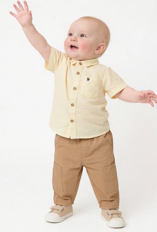 Boys Solid Trousers