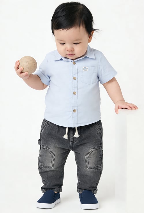 Boys Solid Shirt