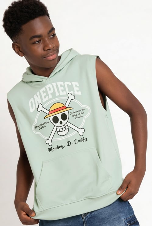 Boys One Piece Hooded T-shirt