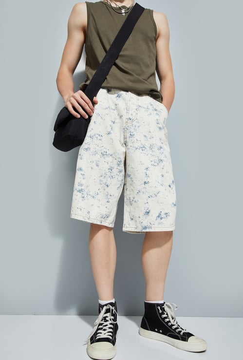 URB_N Men Printed Jorts