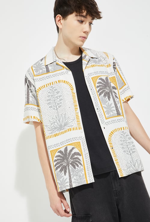 URB_N Men Printed Resort Shirt