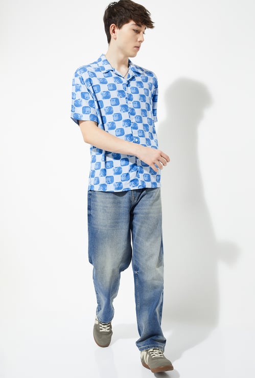 URB_N Men Printed Shirt