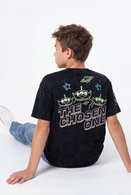 Boys Oversized Printed T-shirt