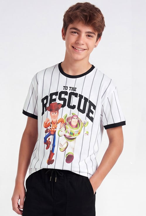 Boys Toy Story Printed T-shirt