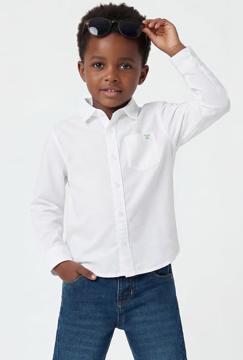 Boys Solid Shirt
