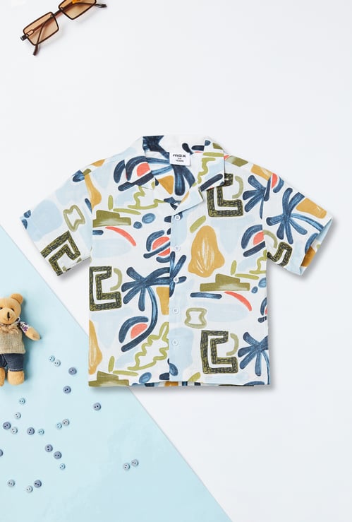 Boys Printed Resort Shirt