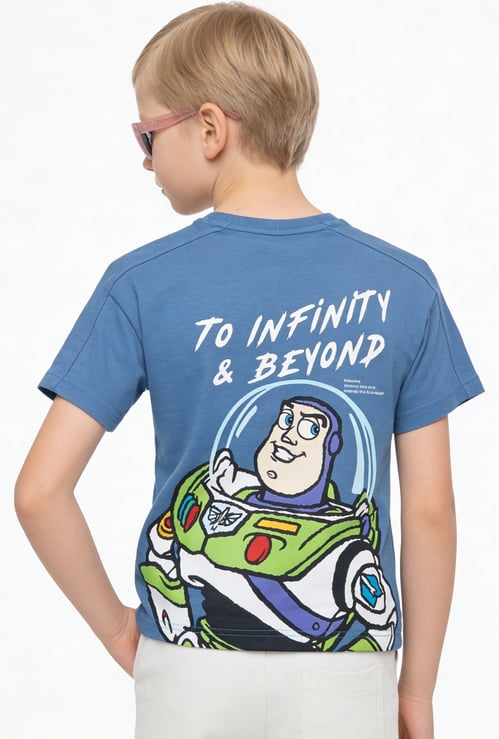 Boys Buzz Lightyear Printed Shorts Set