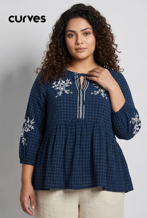 Women Embroidered Top