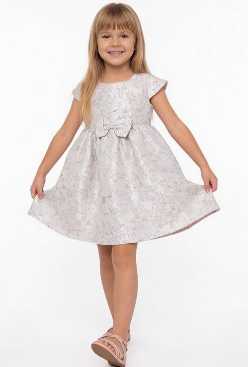 Girls Jacquard Dress
