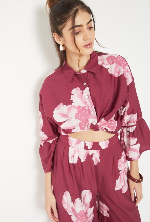 Women Floral Print Shirt