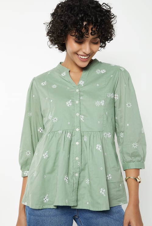 Women Embroidered Tunic