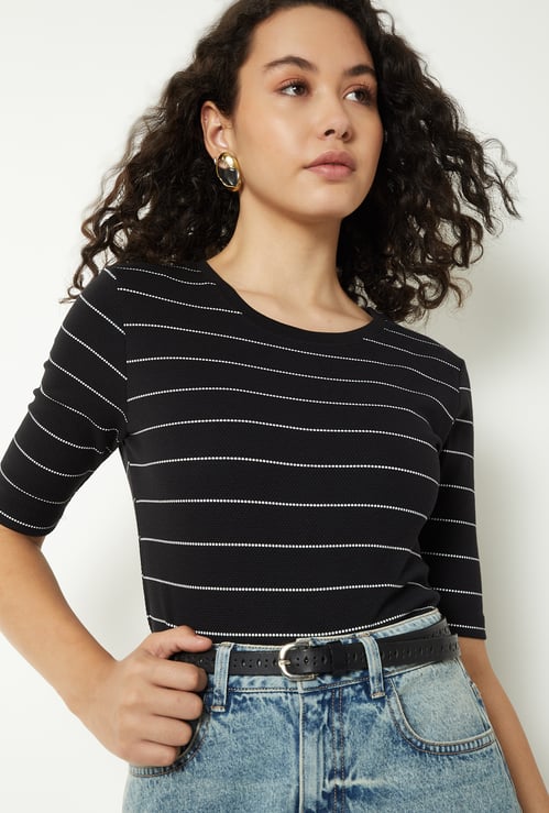 Women Striped T-shirt