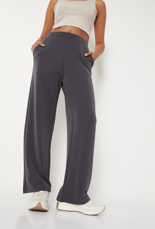 Women Solid Sports Track Pants