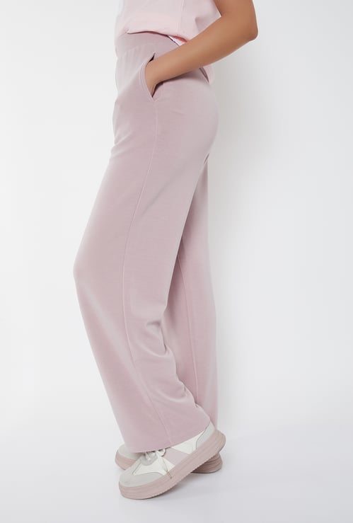 Women Solid Sports Track Pants