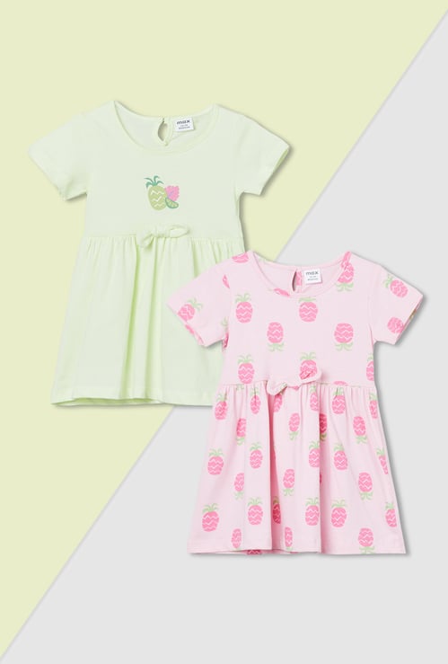 Girls Assorted Dress - Pack of 2