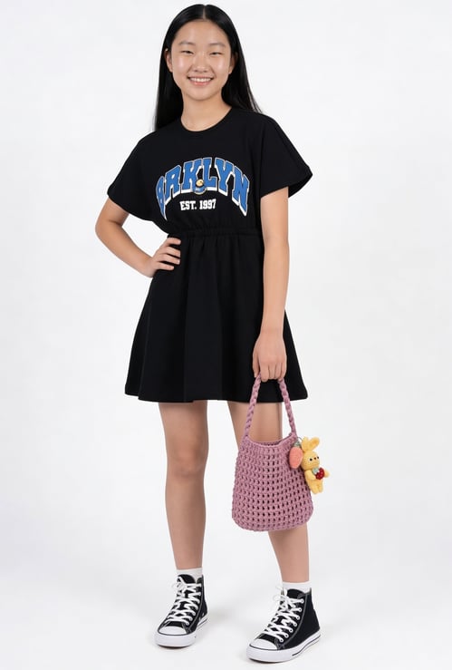 Girls Printed Dress