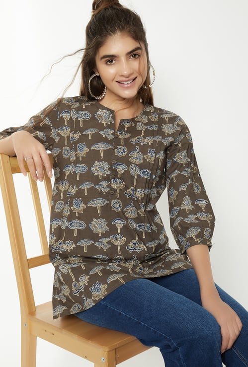 Women Printed Straight Kurti
